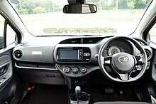 Toyota Vitz Dashboard with Airbags
