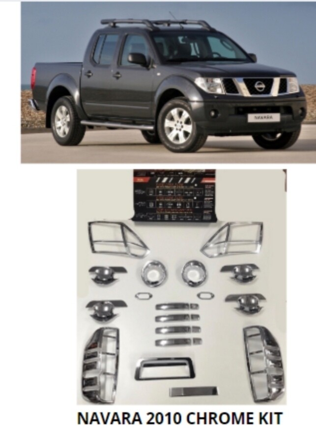 Navara 2010 chrome kit