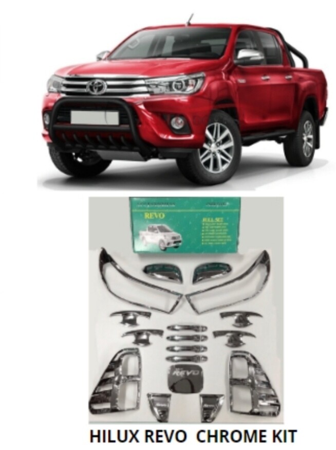 Hilux Revo chrome kit