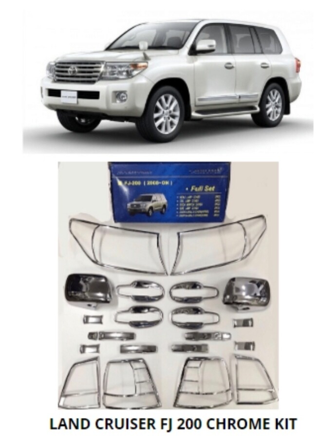 Land cruiser FJ200 Chrome kit