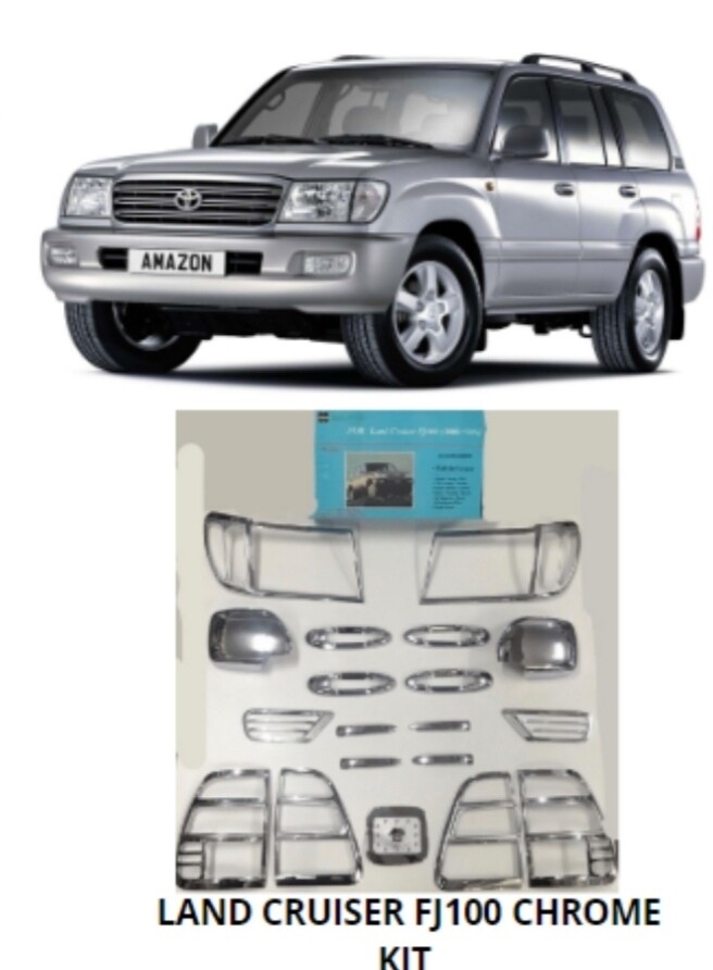 Land cruiser FJ100 Chrome Kit