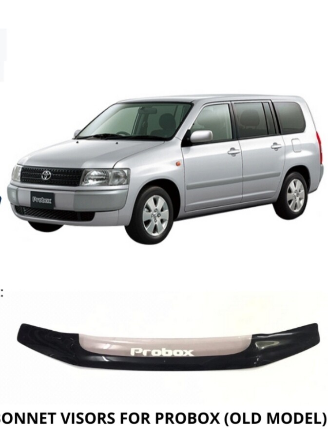 Bonnet visors for probox old model