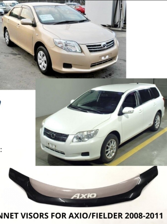 Bonnet visors for axio/fielder 2008-2011