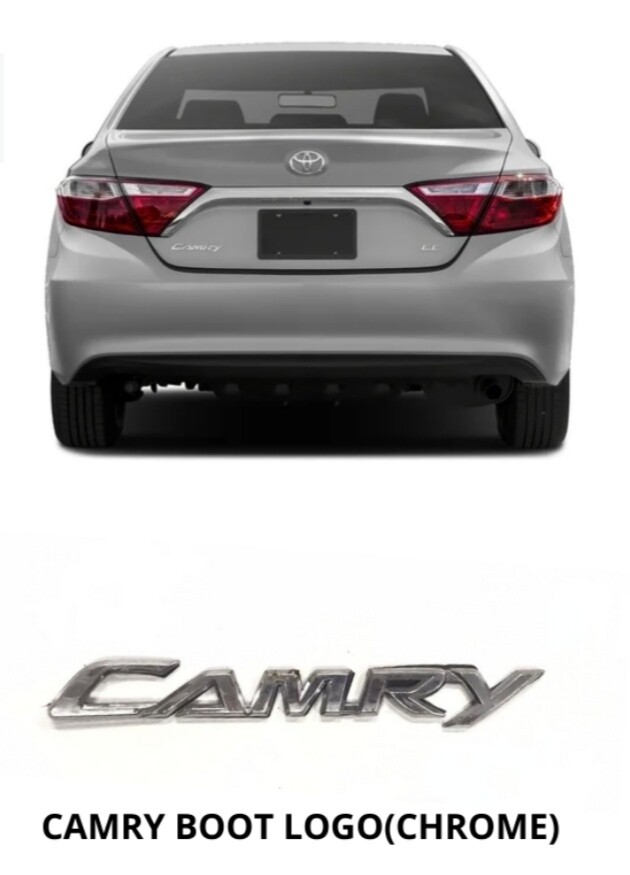 Camry boot logo (Chrome) 