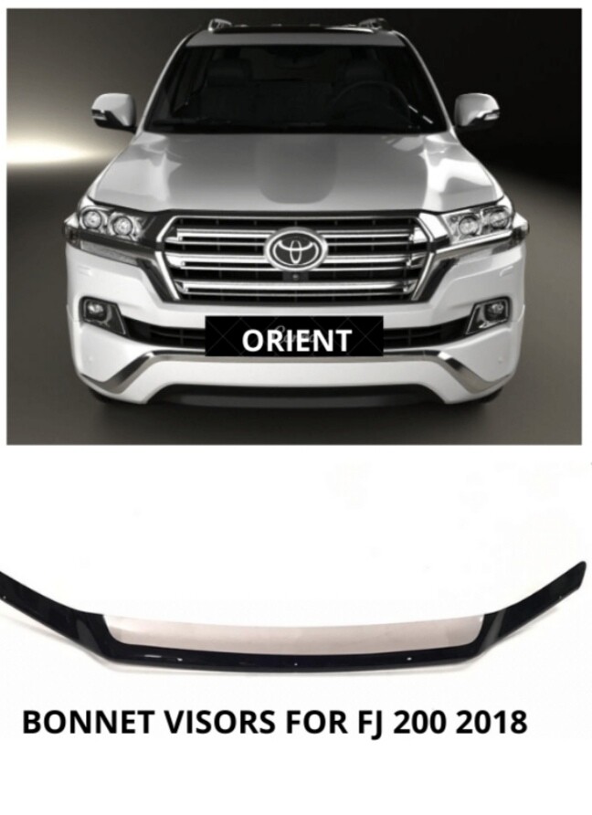 Bonnet visors for fj 200 2018