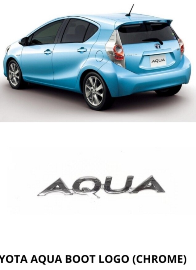Toyota aqua boot logo