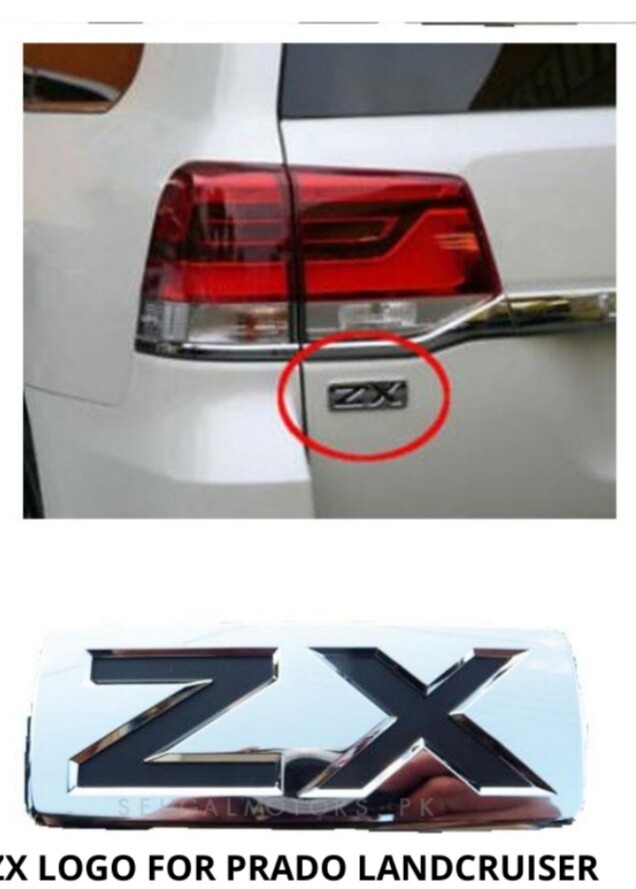 ZX logo for prado land cruiser