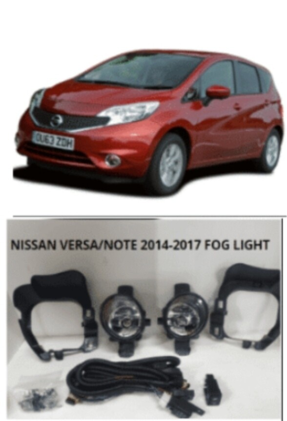 Nissan versa/note 2014-2017 fog light