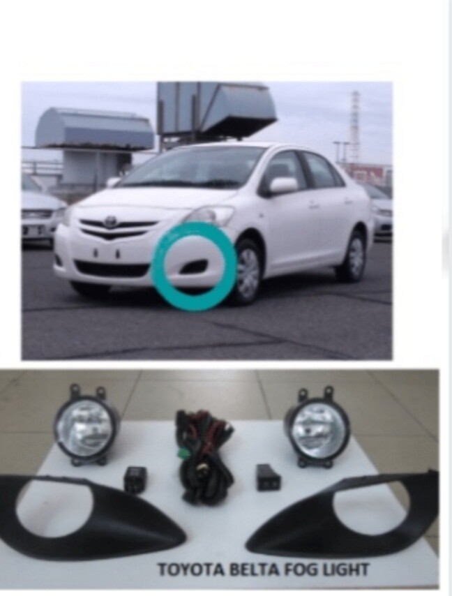 Toyota belta fog light