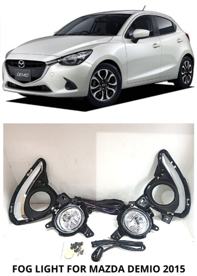 Fog light for mazda damio 2015