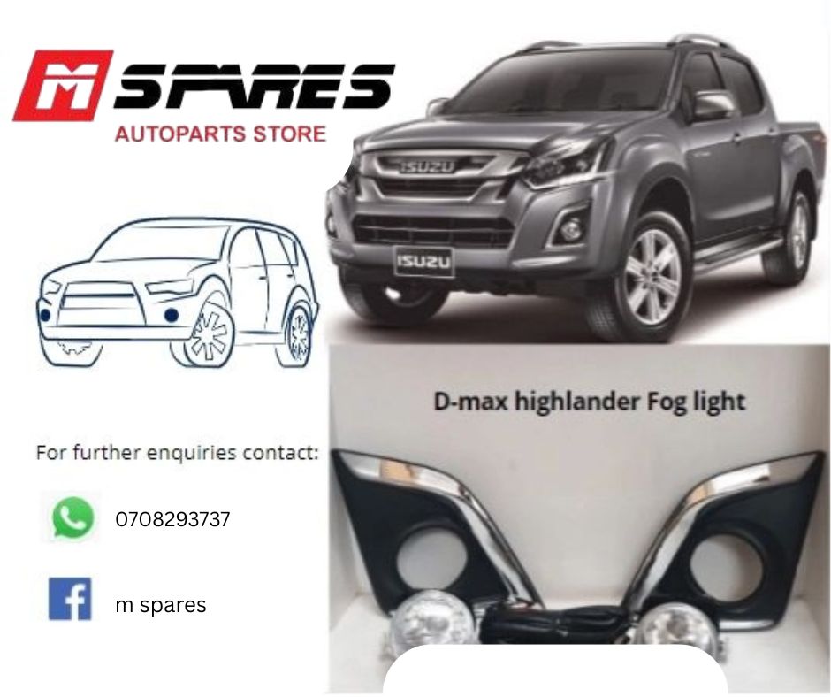 D-Max Highlander Fog Lights