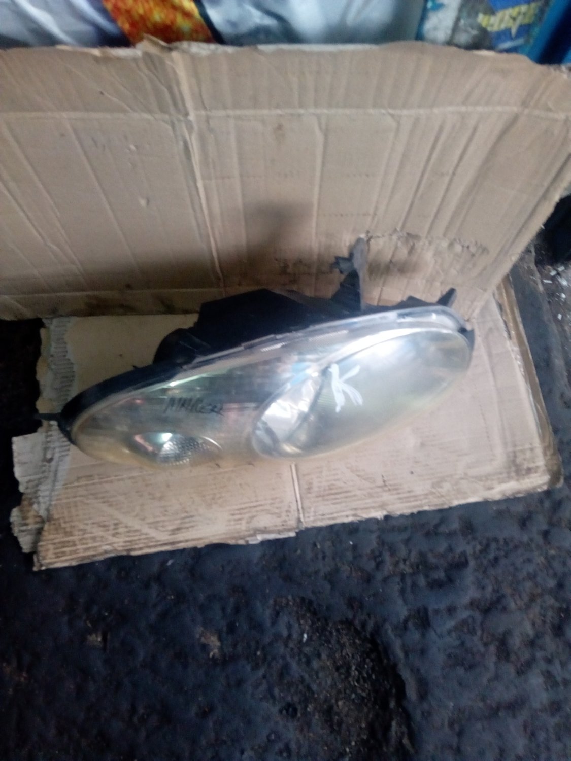Nissan march headlight
