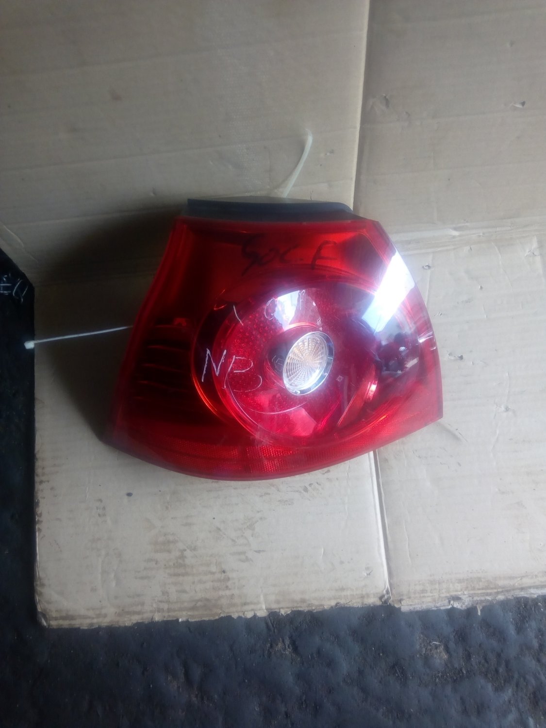 VW Golf tail light