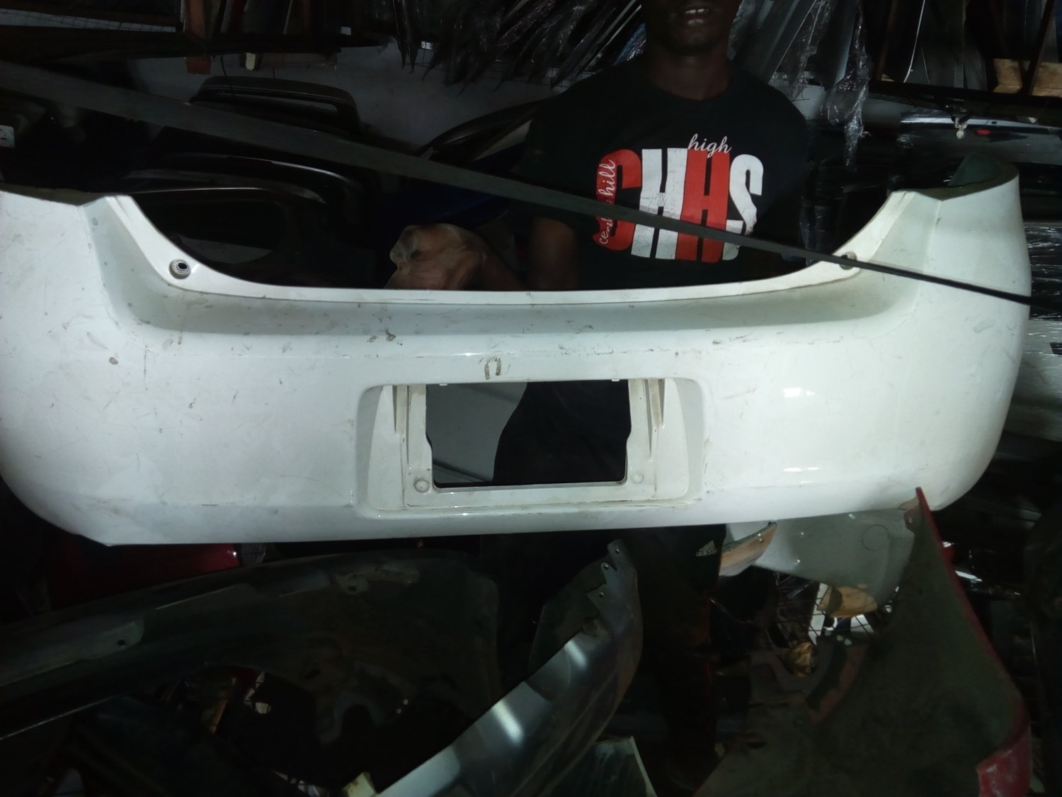 Vitz rare bamper