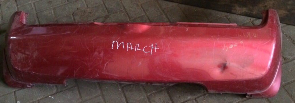 Nissan March rear bumper