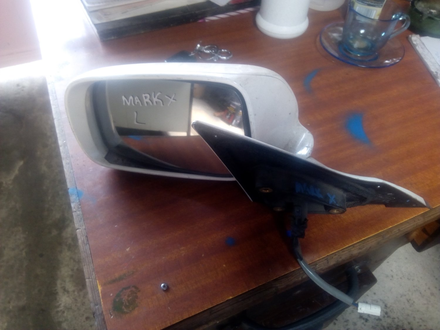 Toyota markx side mirror
