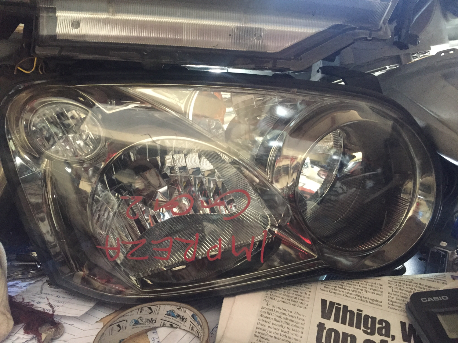 SUBARU Impreza N10 head lights