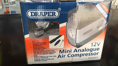 Mini analogue air compressor