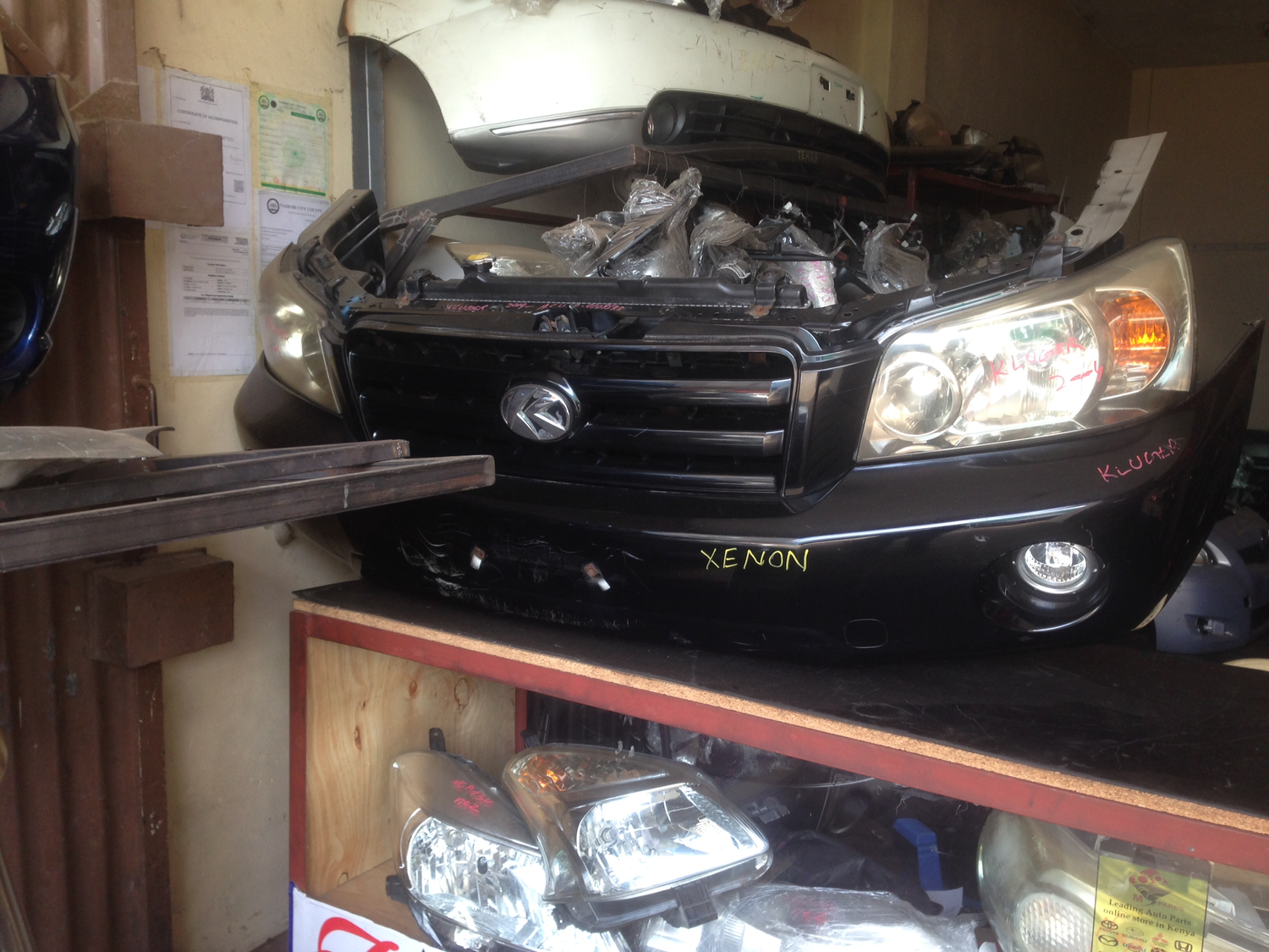 Toyota kluger nosecut 