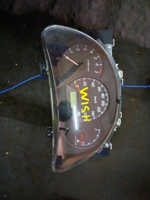 Toyota wish speedometer