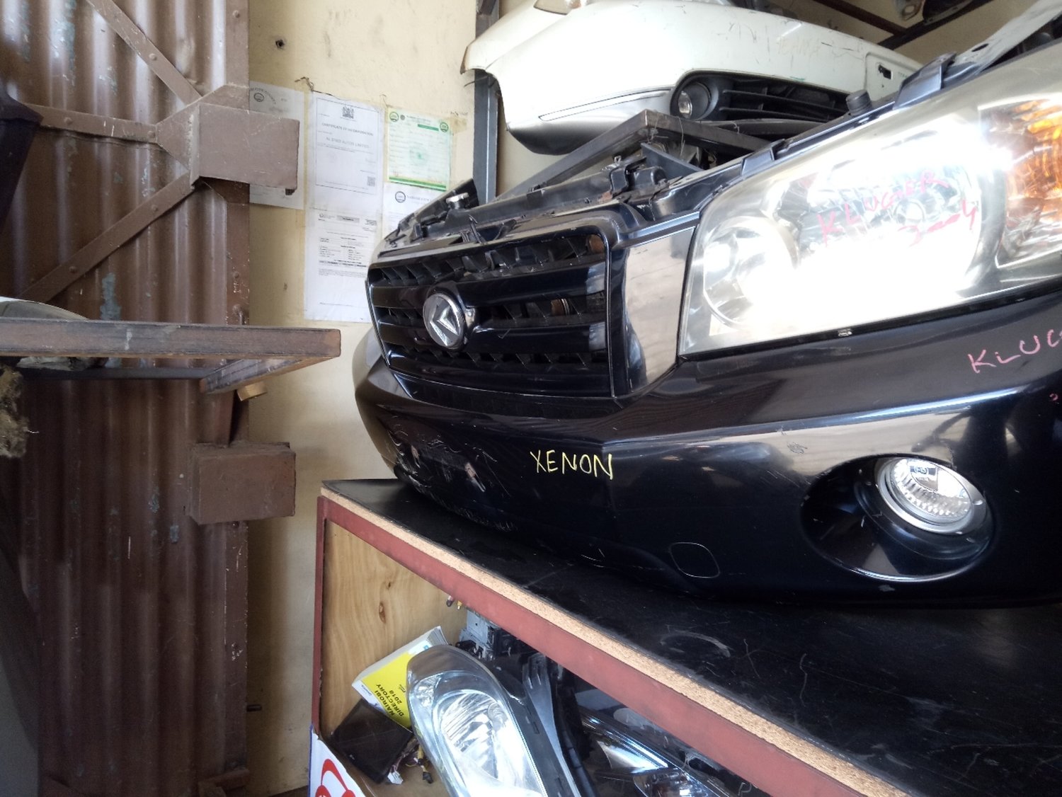 Toyota Kruger nose cut