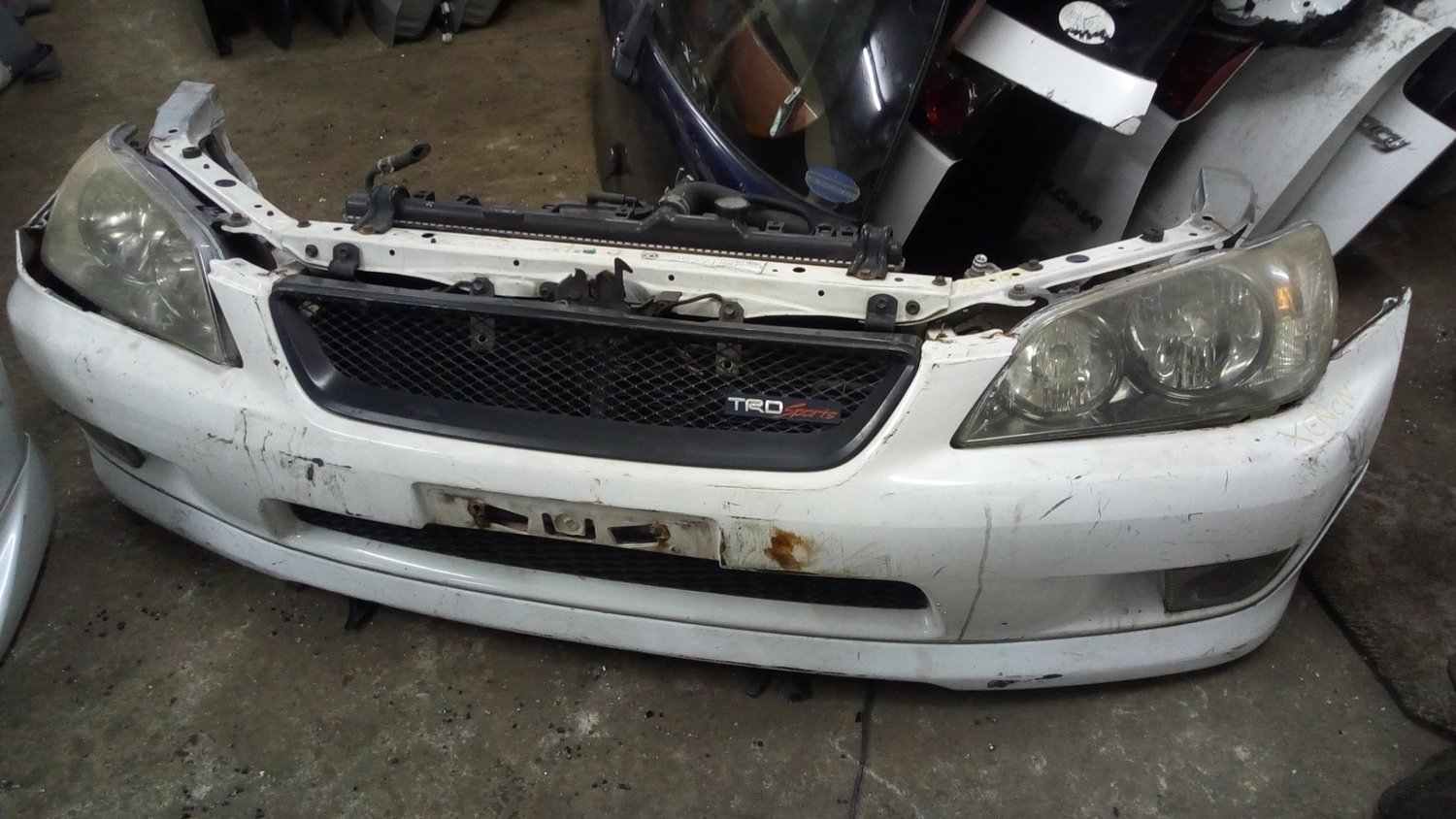 Sxm10 nose cut