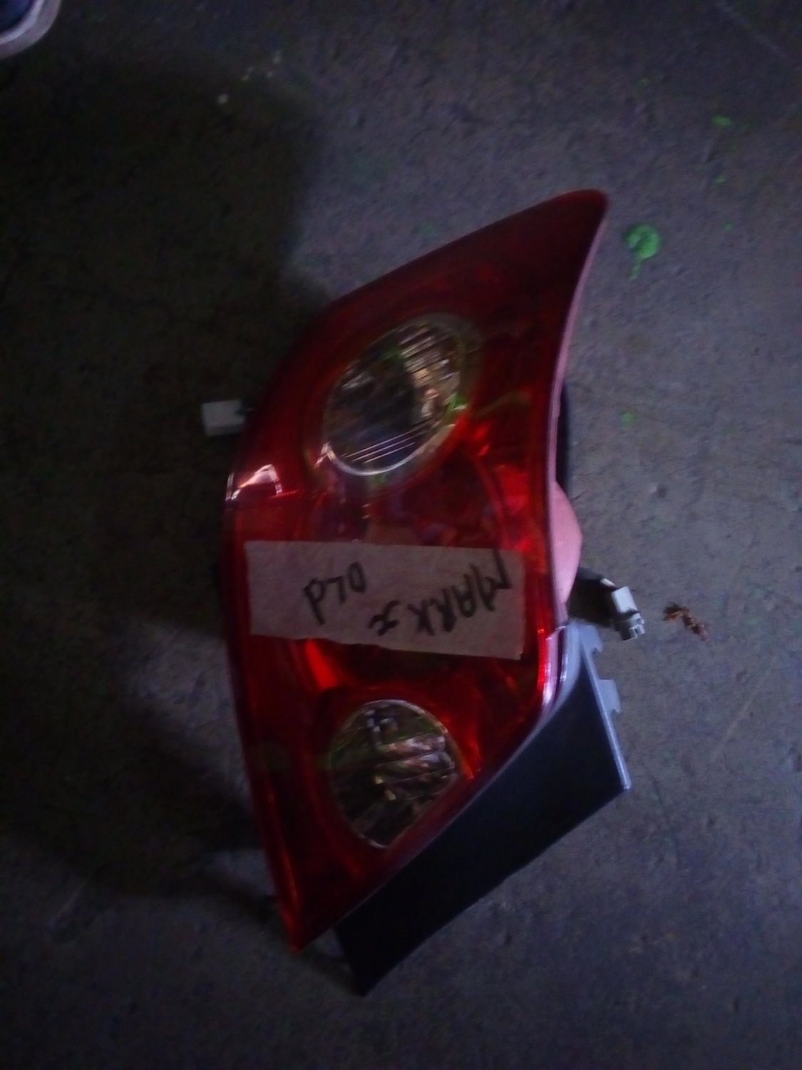 Toyota mark X tail light