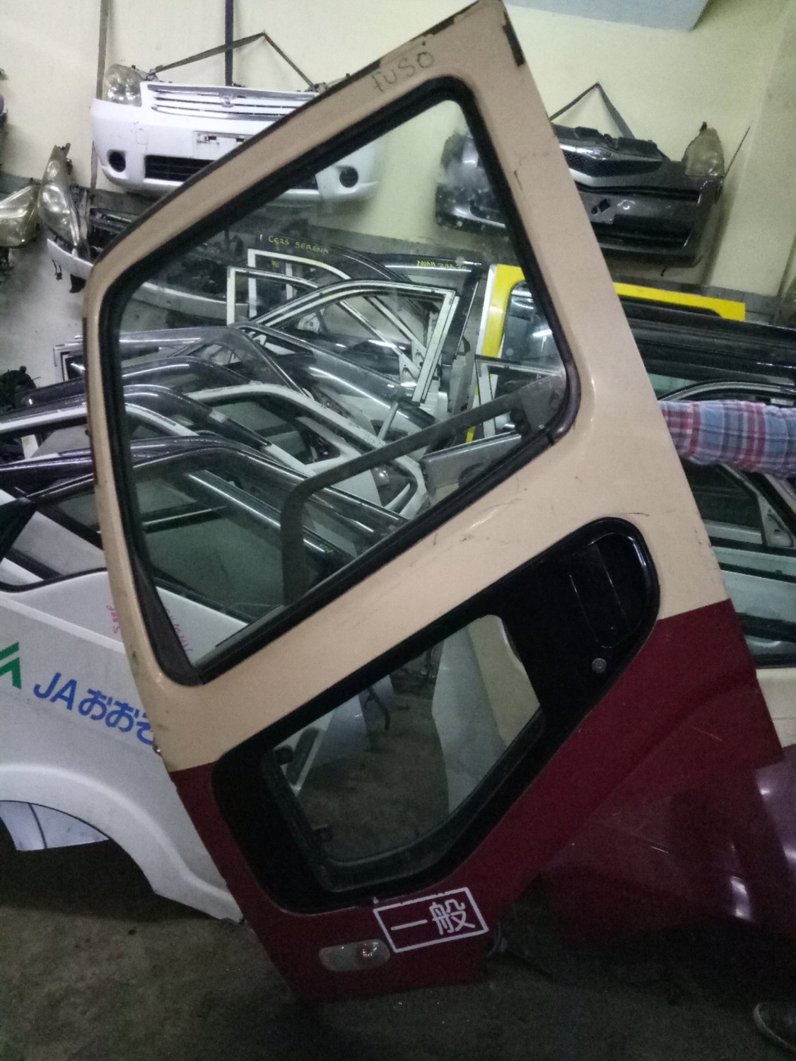 Fuso passenger door