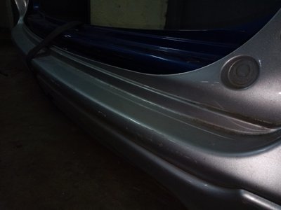 Honda Airwave rear bumper