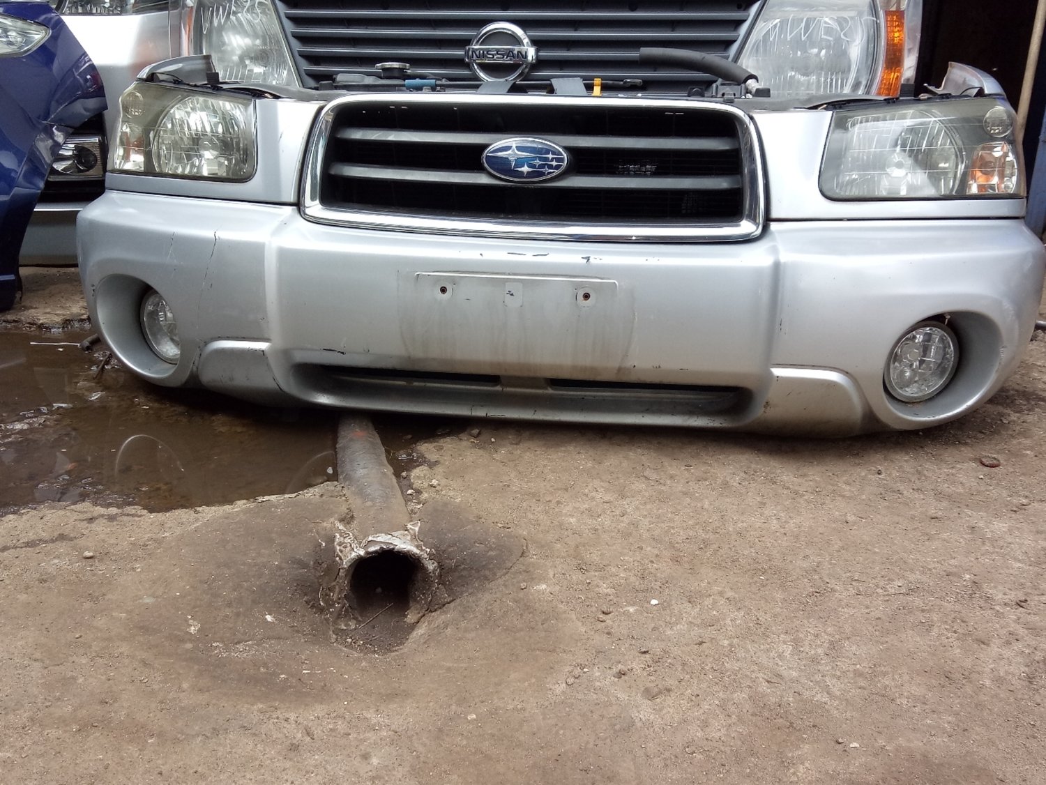 Subaru Forester sg5 nosecut
