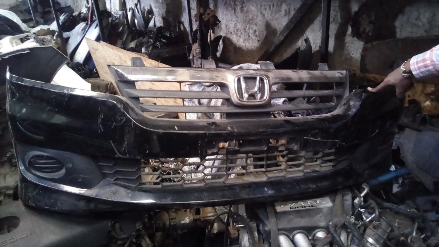 Honda stream front bumper