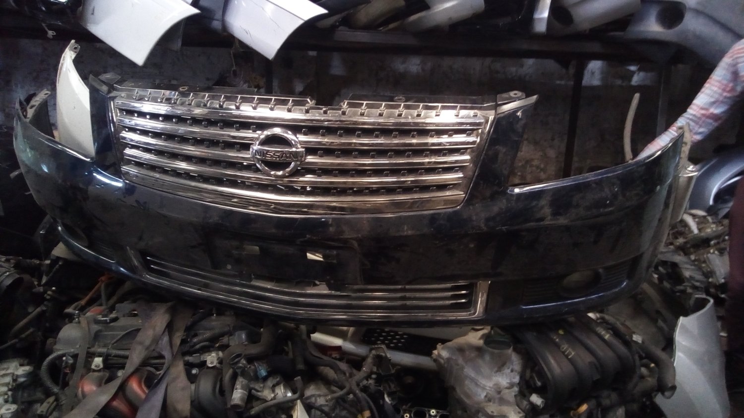 Nissan fuga front bumper