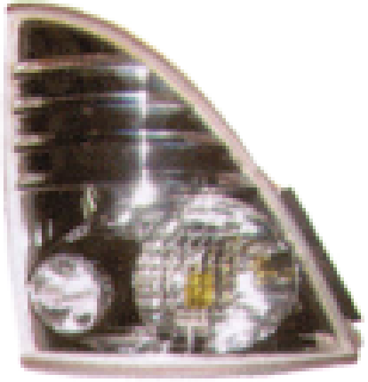 Hino 500FD.FG.GH Corner Lamp Single white New