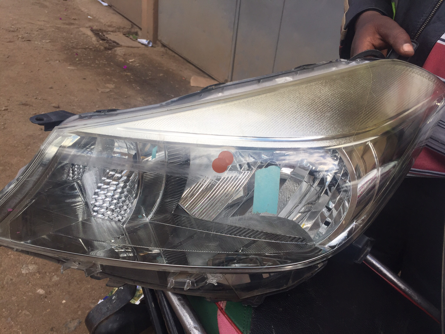 Toyota Vitz headlights 2010