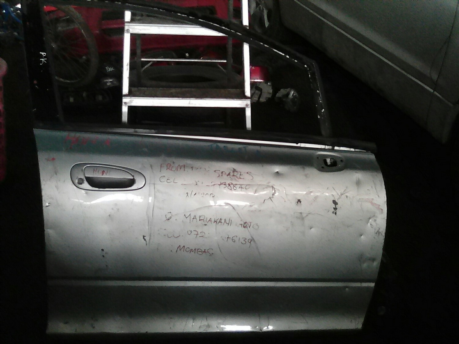 Pajero GDI left back door