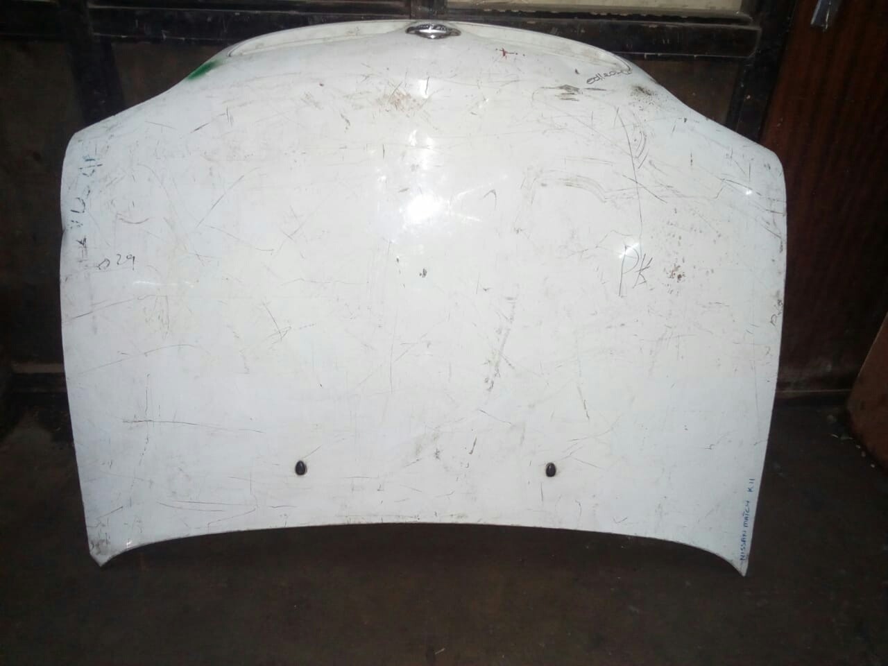 Nissan march bonnet