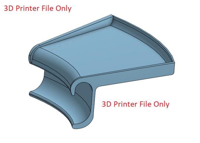 Digital 3D Printer File: Brent/Shimpo/Vevor - Sponge Holder (.3MF) for Pottery Wheel Ceramics Clay