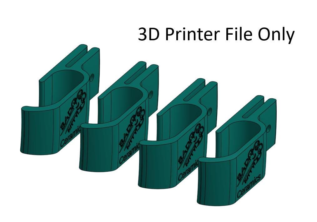 Digital 3D Printer File: Brent/Shimpo Splash Pan and Trimming Extension Clips