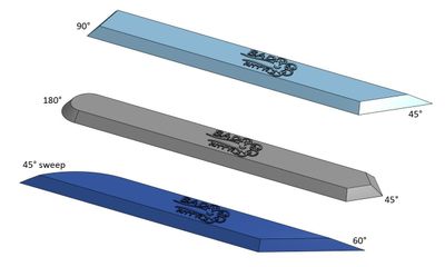 Three-Piece Set of Pottery Scrapers &amp; Formers for Wheel Throwing