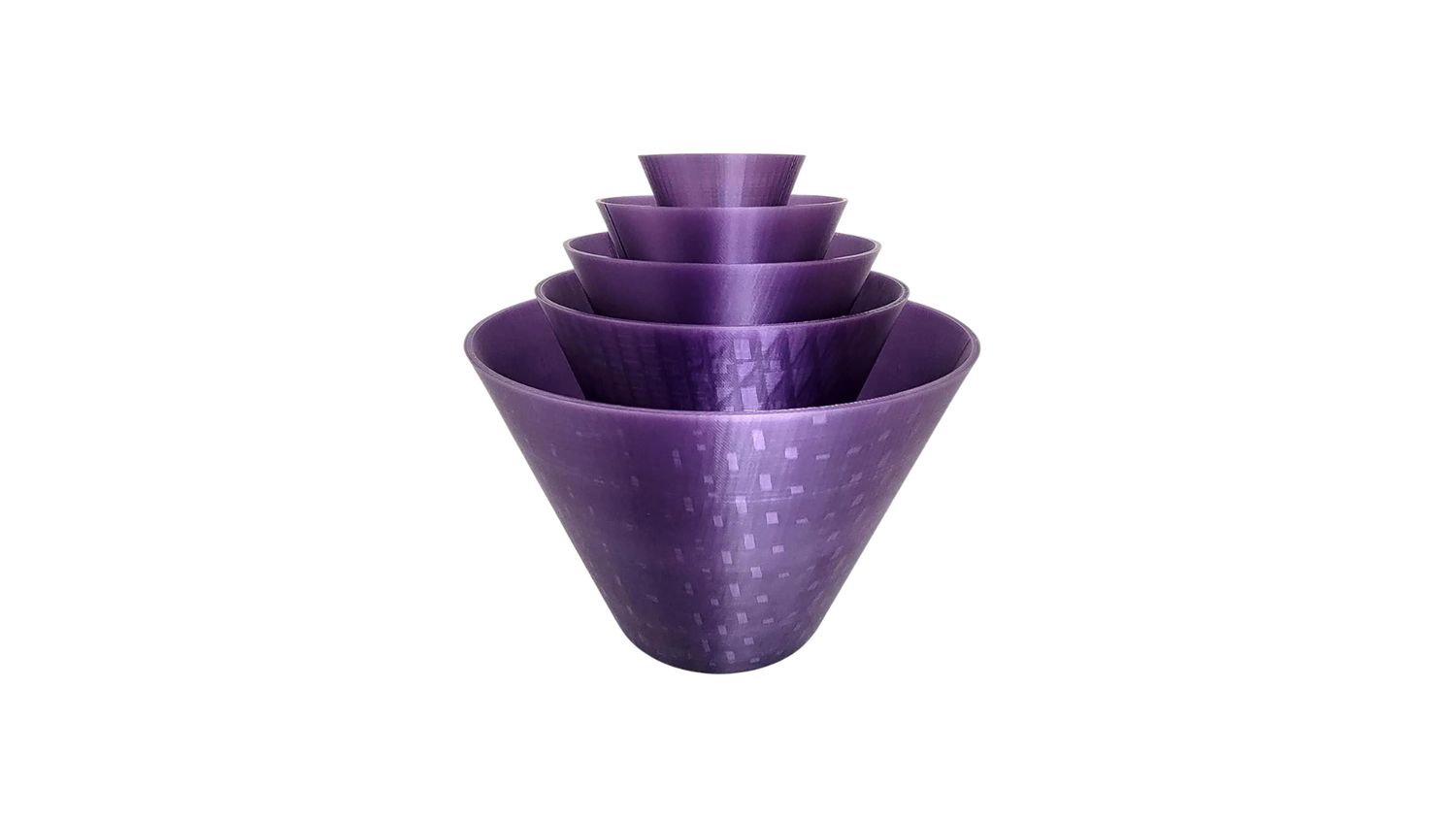 Stackable Rim Cones for Mugs and Bowls, Pottery and Ceramics - Set of 5