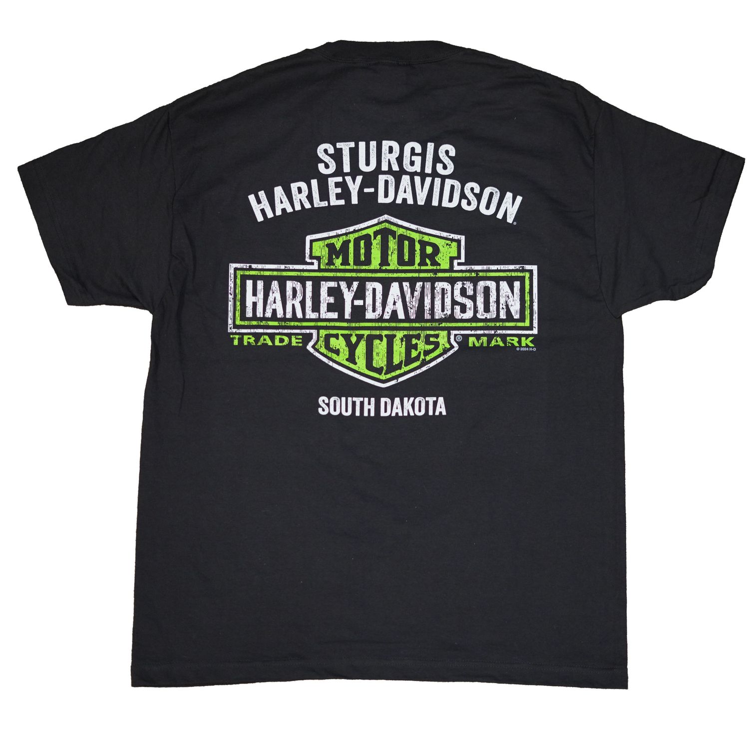 Sturgis Harley-DavidsonÃ‚Â® Men's H-D Lucky Black Short Sleeve T-Shirt
