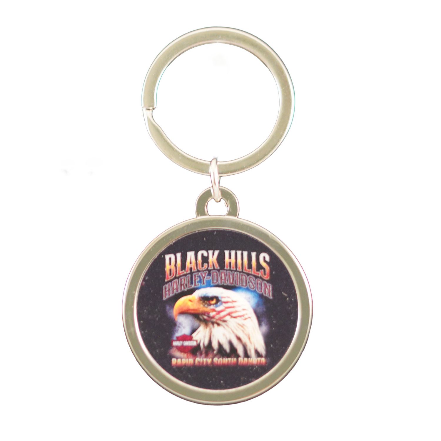 Black Hills Harley-DavidsonÃ‚Â® Patriotic Eagle Keychain