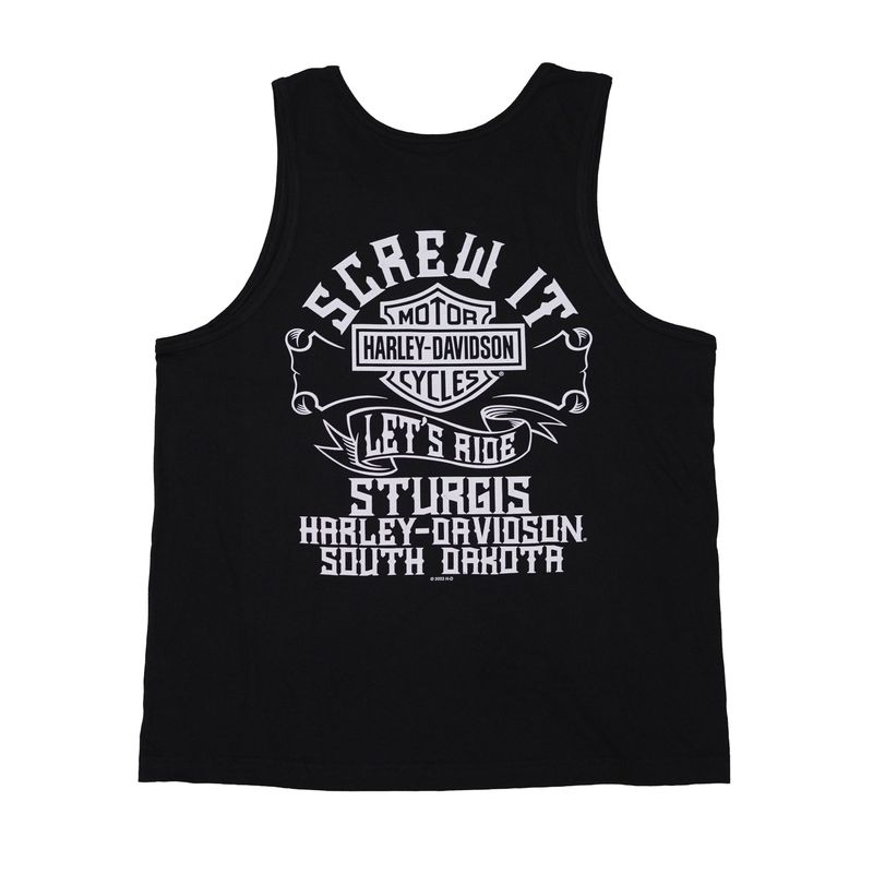 Sturgis Harley-Davidson® Men's True Iron Black Tank