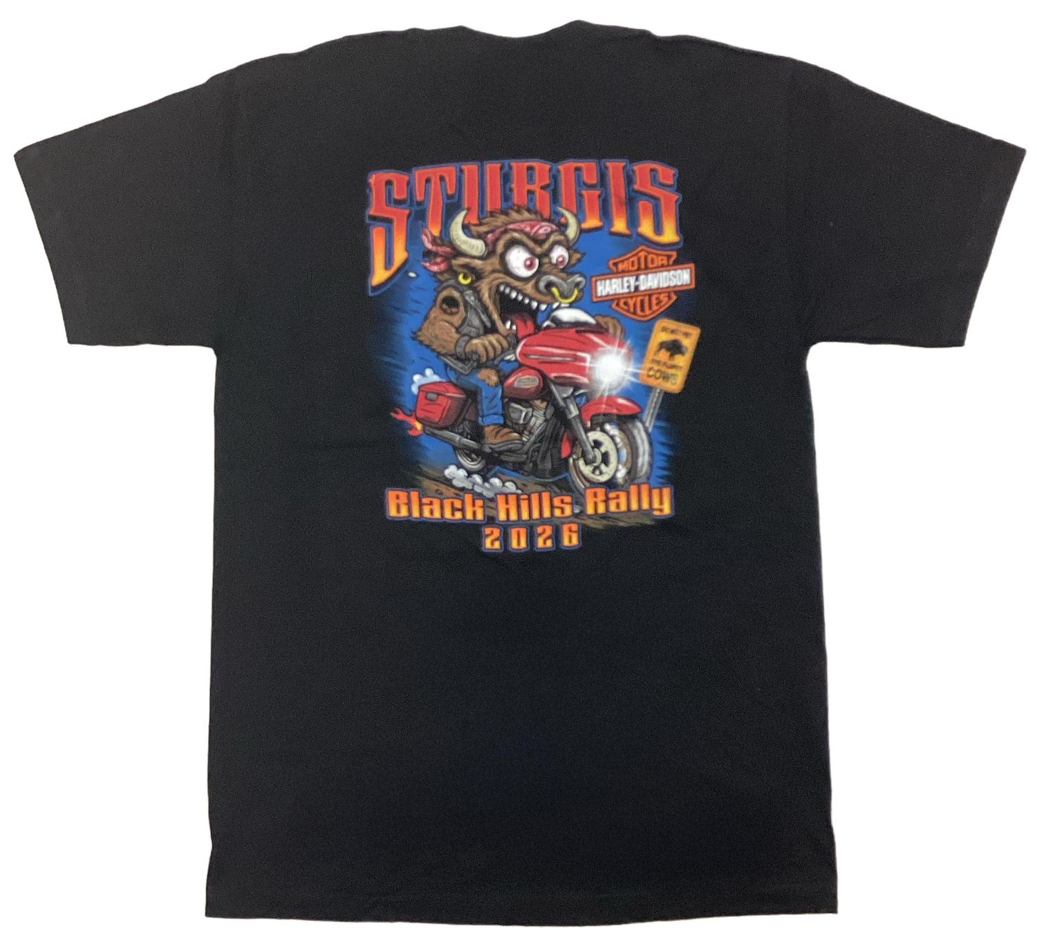 2026 Sturgis Harley-Davidson® Men's 86th Rally Bison Rider - Black