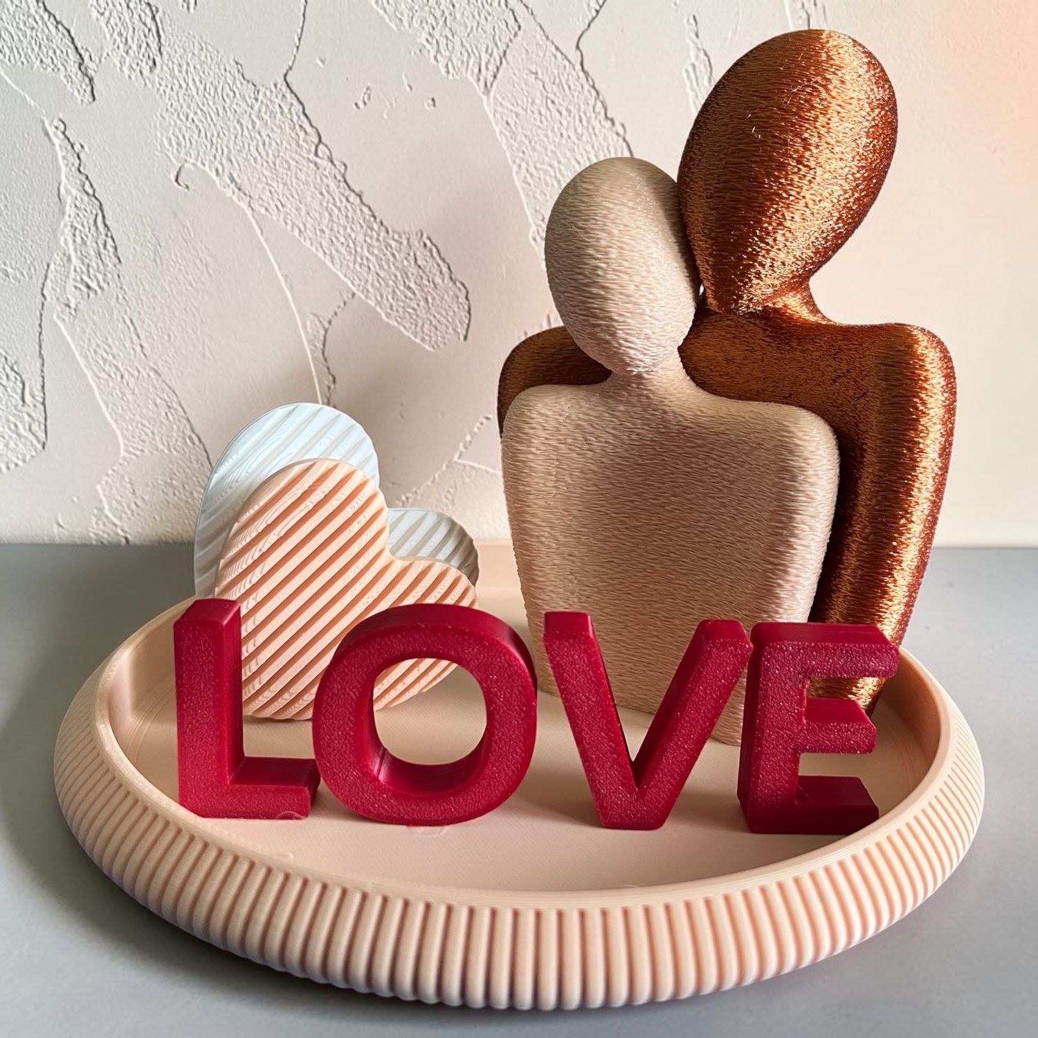 LOVE – Moderne 3D-geprinte liefdesdecoratie LOVE – Moderne 3D-geprinte liefdesdecoratie