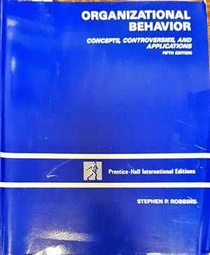 Organizational Behavior