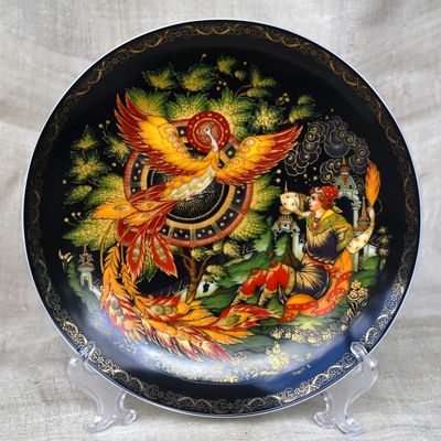 Порцеланова чиния &quot;Палех&quot; от серията &quot;Imperial Collection&quot;