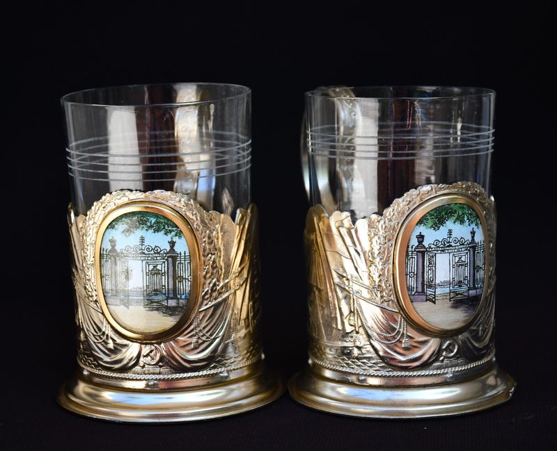 Оригинални съветски чаши за чай - "Ленинград"