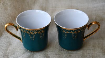 Сервиз за кафе  Сервиз за кафе "Линда" - винтидж карловарски порцелан