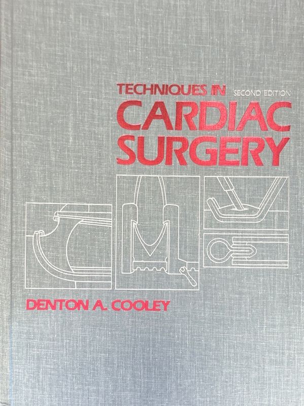 Techniques in cardiac surgery. Second edition